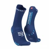 Calcetines Compressport Pro Racing V4.0 High Azul -Saucony || BROOKS Ventas calcetines compressport pro racing v40 high azul