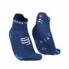 Calcetines Compressport Pro Racing V4.0 Low Azul -Saucony || BROOKS Ventas calcetines compressport pro racing v40 low azul