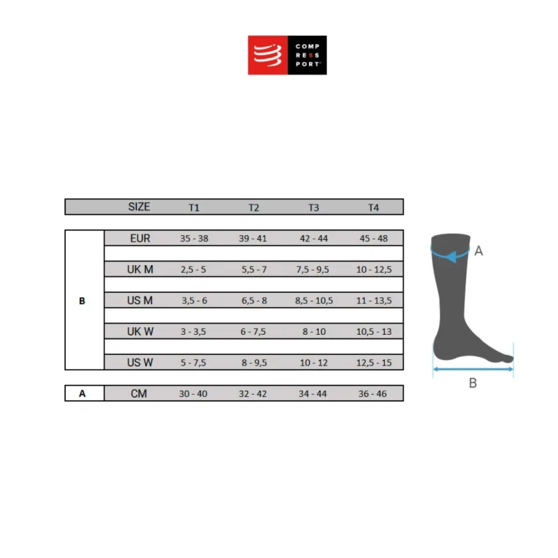 Calcetines Compressport Ultra Trail Negro 4 Calcetines Compressport Ultra Trail Negro - Imagen 2