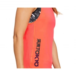 Camiseta ASICS Future Tokyo Sin Mangas Naranja Mujer -Saucony || BROOKS Ventas camiseta asics future tokyo sin mangas naranja mujer 6