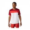 Camiseta Asics Race SS Manga Corta Granate Rojo Blanco AW21