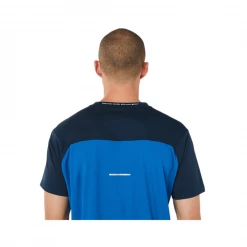 Camiseta Asics Race SS TOP Manga Corta Negro Azul SS22 -Saucony || BROOKS Ventas camiseta asics race ss top manga corta negro azul ss22 4