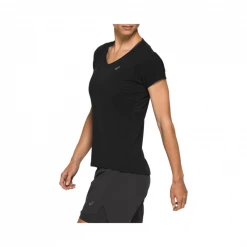 Camiseta Asics SS Top Negra Mujer -Saucony || BROOKS Ventas camiseta asics ss top negra mujer 2