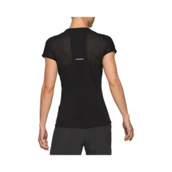 Camiseta Asics SS Top Negra Mujer -Saucony || BROOKS Ventas camiseta asics ss top negra mujer 4