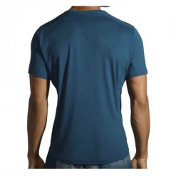 Camiseta Brooks Atmosphere Manga Corta Azul Marino -Saucony || BROOKS Ventas camiseta brooks atmosphere manga corta azul marino 4