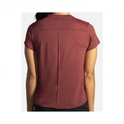 Camiseta Brooks Distance Graphic Manga Corta Marrón Mujer -Saucony || BROOKS Ventas camiseta brooks distance graphic manga corta marron mujer 2