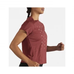Camiseta Brooks Distance Graphic Manga Corta Marrón Mujer -Saucony || BROOKS Ventas camiseta brooks distance graphic manga corta marron mujer 3
