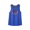 Camiseta Brooks Distance Graphic Tirantes Azul Eléctrico Mujer -Saucony || BROOKS Ventas camiseta brooks distance graphic tirantes azul electrico mujer