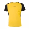 Camiseta La Sportiva Motion Manga Corta Amarillo Negro -Saucony || BROOKS Ventas camiseta la sportiva motion manga corta amarillo negro