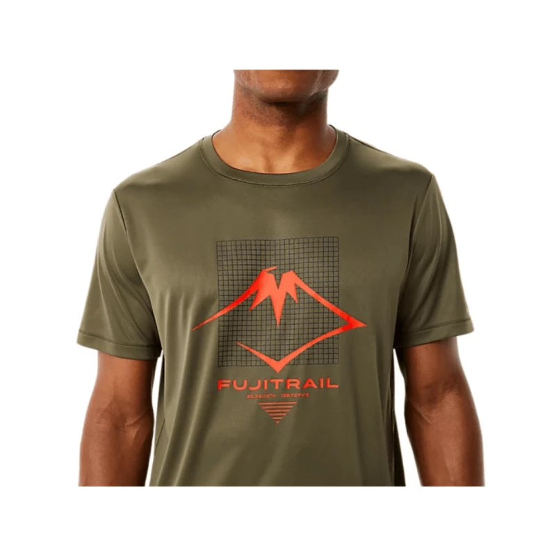Camiseta Manga Corta Asics Fujitrail Logo Ss Top 6 Camiseta Manga Corta Asics Fujitrail Logo Ss Top - Imagen 4