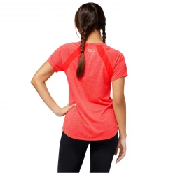 Camiseta New Balance Impact Run Short Sleeve Naranja Mujer -Saucony || BROOKS Ventas camiseta new balance impact run short sleeve naranja mujer 2