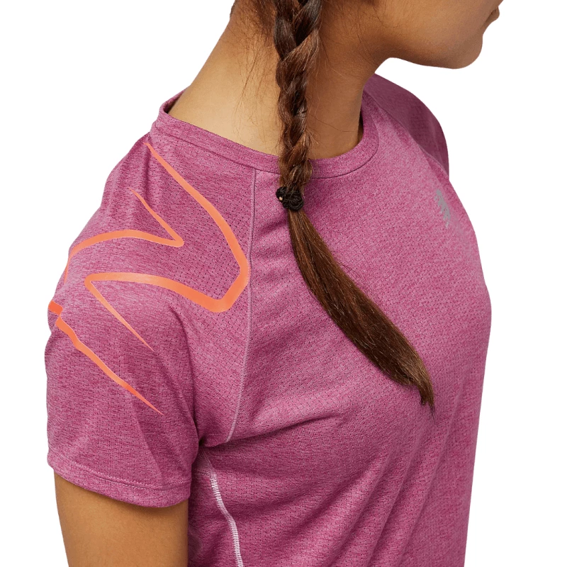 Camiseta New Balance Printed Impact Run Manga Corta Rosa Mujer 8 Camiseta New Balance Printed Impact Run Manga Corta Rosa Mujer - Imagen 6