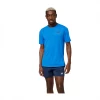 Camiseta New Balance Q Speed Jacquard Azul -Saucony || BROOKS Ventas camiseta new balance q speed jacquard azul