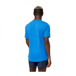 Camiseta New Balance Q Speed Jacquard Azul -Saucony || BROOKS Ventas camiseta new balance q speed jacquard azul 2
