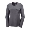 Camiseta Salomon Agile Manga Larga Gris Oscuro Mujer 1 Camiseta Salomon Agile Manga Larga Gris Oscuro Mujer -Saucony || BROOKS Ventas camiseta salomon agile manga larga gris oscuro mujer