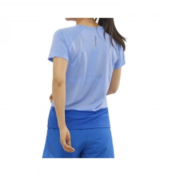Camiseta Salomon Cross Rebel Manga Corta Azul Mujer -Saucony || BROOKS Ventas camiseta salomon cross rebel manga corta azul mujer 2