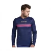 Camiseta Saucony Elite Manga Larga Azul Rosa