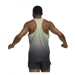 Camiseta Sin Mangas Adidas Adizero Engineered Singlet Amarillo Gris -Saucony || BROOKS Ventas camiseta sin mangas adidas adizero engineered singlet amarillo gris 2