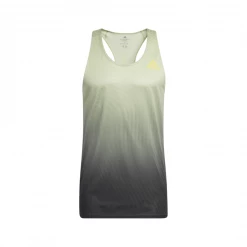 Camiseta Sin Mangas Adidas Adizero Engineered Singlet Amarillo Gris