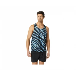 Camiseta Sin Mangas Asics Ventilate Actibreeze Singlet AOP Azul
