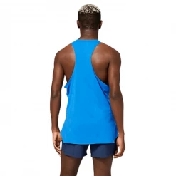 Camiseta Sin Mangas New Balance Q Speed Singlet Azul -Saucony || BROOKS Ventas camiseta sin mangas new balance q speed singlet azul 2