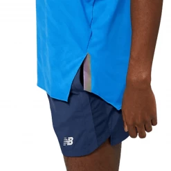 Camiseta Sin Mangas New Balance Q Speed Singlet Azul -Saucony || BROOKS Ventas camiseta sin mangas new balance q speed singlet azul 3