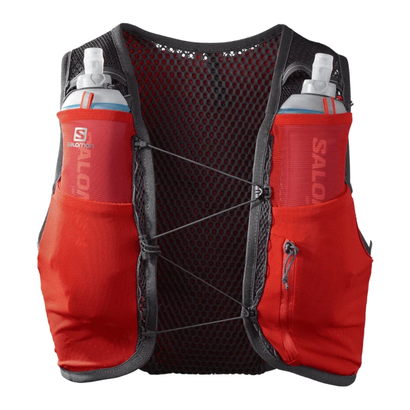Chaleco De Running Salomon Active Skin 4 Rojo 4 Chaleco De Running Salomon Active Skin 4 Rojo - Imagen 2