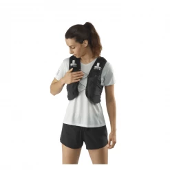 Chaleco Salomon Sense Pro 10 Set Negro -Saucony || BROOKS Ventas chaleco salomon sense pro 10 set negro 2