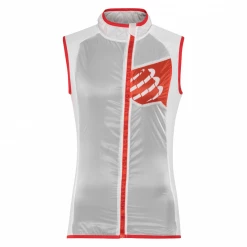 Chaleco Trail Compressport Hurrican Blanco
