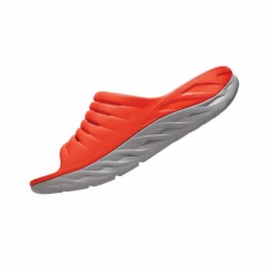 Chanclas Hoka One One ORA Recovery Slide Naranja Gris Hombre -Saucony || BROOKS Ventas chanclas hoka one one ora recovery slide naranja gris hombre 2