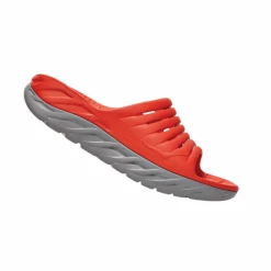 Chanclas Hoka One One ORA Recovery Slide Naranja Gris Hombre -Saucony || BROOKS Ventas chanclas hoka one one ora recovery slide naranja gris hombre 4