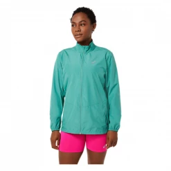 Chaqueta Asics Core Turquesa Mujer -Saucony || BROOKS Ventas chaqueta asics core turquesa mujer 3