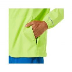 Chaqueta Asics Icon Verde Lima -Saucony || BROOKS Ventas chaqueta asics icon verde lima 3