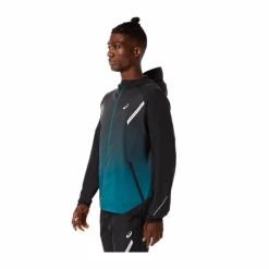 Chaqueta Asics Lite-Show Negro Azul -Saucony || BROOKS Ventas chaqueta asics lite show negro azul 7