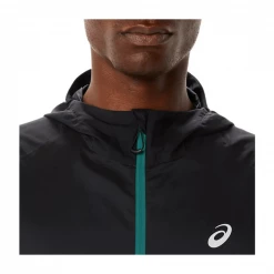 Chaqueta Asics Lite-Show Negro Azul -Saucony || BROOKS Ventas chaqueta asics lite show negro azul 8