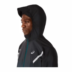 Chaqueta Asics Lite-Show Negro Azul -Saucony || BROOKS Ventas chaqueta asics lite show negro azul 9
