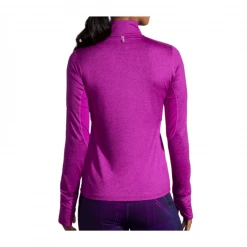 Chaqueta Brooks Dash 1/2 Zip Morado Mujer -Saucony || BROOKS Ventas chaqueta brooks dash 12 zip morado mujer 3