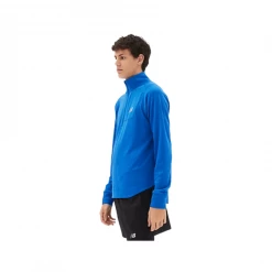 Chaqueta New Balance Heat Grid Half Zip Azul -Saucony || BROOKS Ventas chaqueta new balance heat grid half zip azul 1