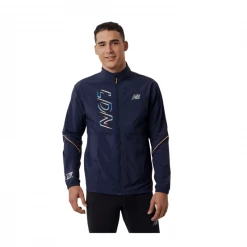 Chaqueta New Balance London Edition Printed Impact Azul