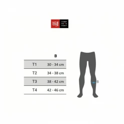 Medias Compresión Compressport R2V2 Negro -Saucony || BROOKS Ventas medias compresion compressport r2v2 negro 2