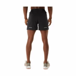 Pantalón Asics Corto Road 5in Short Negro -Saucony || BROOKS Ventas pantalon asics corto road 5in short negro 2