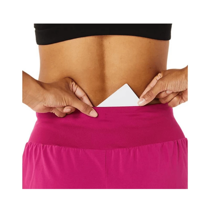 Pantalón Corto Asics Road 3.5In Rosa Mujer 6 Pantalón Corto Asics Road 3.5In Rosa Mujer - Imagen 4