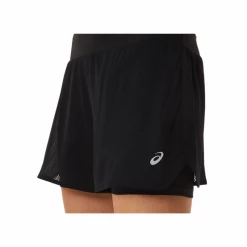 Pantalón Corto Asics Ventilate 2-N1 3.5in Negro Mujer -Saucony || BROOKS Ventas pantalon corto asics ventilate 2 n1 35in negro mujer 2