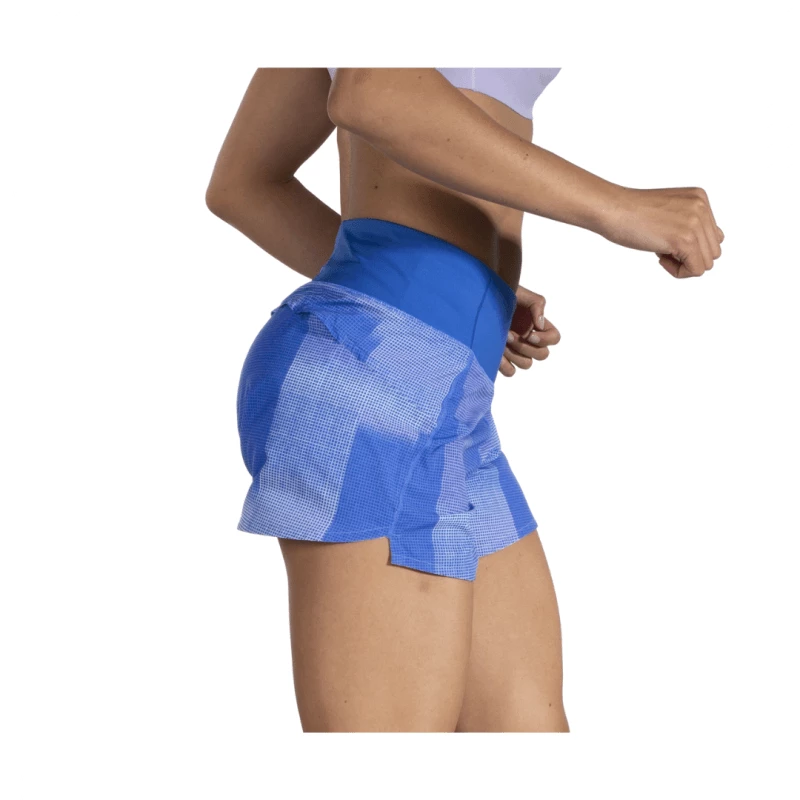 Pantalón Corto Brooks Chaser 5" Azul Mujer 6 Pantalón Corto Brooks Chaser 5" Azul Mujer - Imagen 4