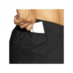 Pantalón Corto Brooks Sherpa 5" Negro -Saucony || BROOKS Ventas pantalon corto brooks sherpa 5 negro 5