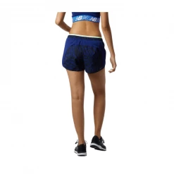 Pantalón Corto New Balance Print Fast Flight Split Azul Marino Mujer -Saucony || BROOKS Ventas pantalon corto new balance print fast flight split azul marino mujer 3