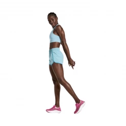 Pantalón Corto Saucony Outpace 3 Celeste Mujer -Saucony || BROOKS Ventas pantalon corto saucony outpace 3 celeste mujer 4