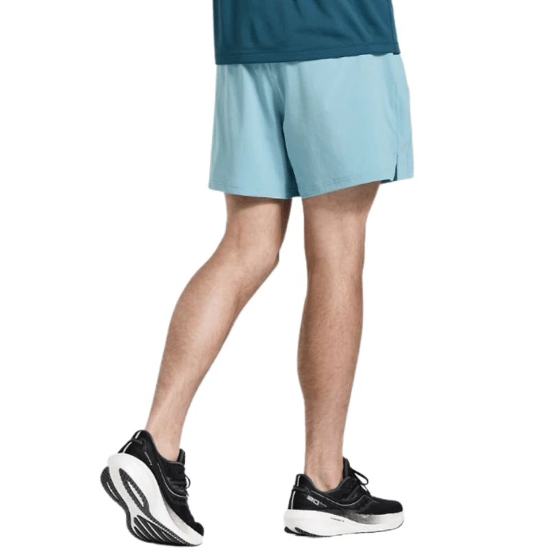 Pantalón Corto Saucony Outpace 5" Azul Claro 4 Pantalón Corto Saucony Outpace 5" Azul Claro - Imagen 2