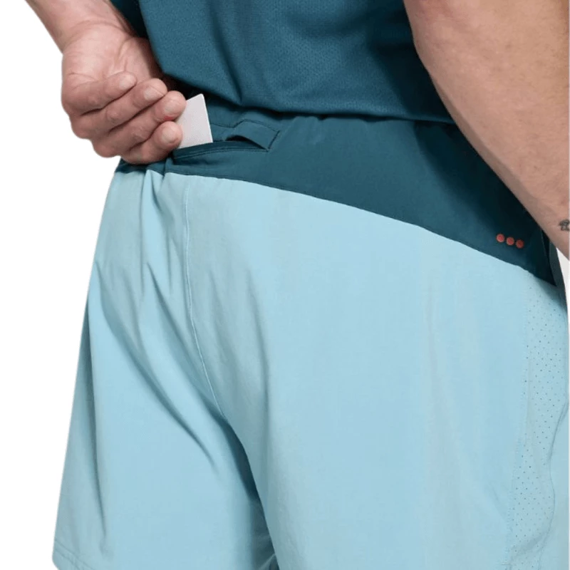 Pantalón Corto Saucony Outpace 5" Azul Claro 6 Pantalón Corto Saucony Outpace 5" Azul Claro - Imagen 4