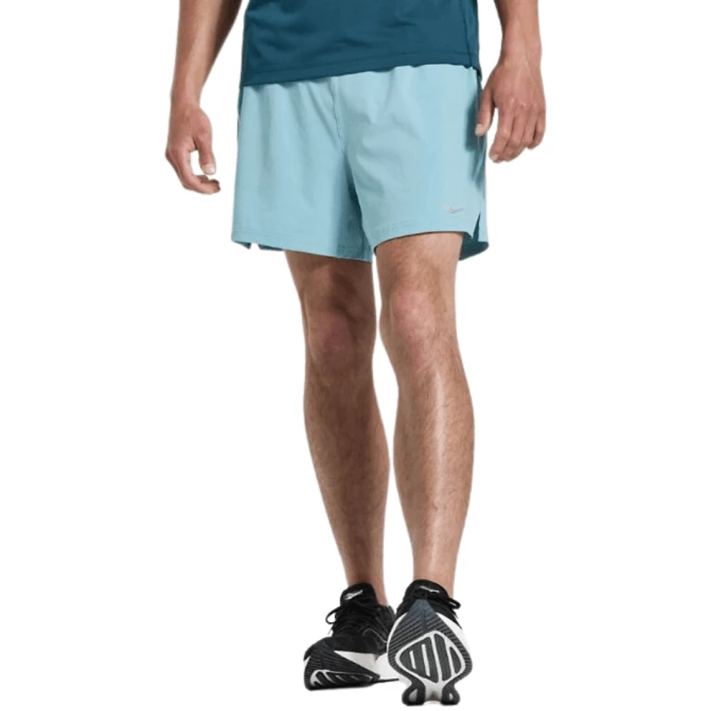 Pantalón Corto Saucony Outpace 5" Azul Claro 3 Pantalón Corto Saucony Outpace 5" Azul Claro